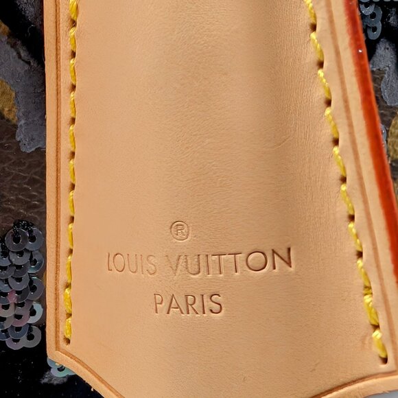 Louis Vuitton Black Monogram Sequin Tisse Speedy 30 - Picture 10 of 16